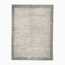 Online Designer Living Room TENCEL™ Frame Rug