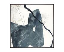 Online Designer Combined Living/Dining Abstract Gray Splash Wall Art VI