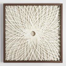 Online Designer Bedroom Rice Paper Spiral Shadowbox Wall Art