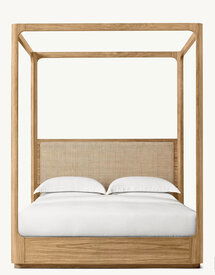 Online Designer Bedroom SANTIAGO CANE CANOPY BED