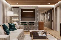 Online Designer Combined Living/Dining 3D Model