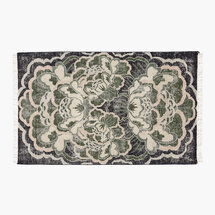 Online Designer Living Room ALLURE GREEN HAND-KNOTTED RUG 8x10