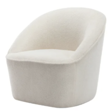 Online Designer Bedroom Deshaune 31.5'' Wide Swivel Barrel Chair