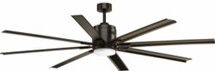 Online Designer Combined Living/Dining Antique Bronze 72" Bankston 8 Blade LED Ceiling Fan with Remote, Light Kit Included