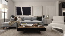 Online Designer Living Room 3D Model