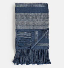 Online Designer Living Room WOVEN ALPACA STRIPED THROW