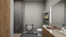 Online Designer Bathroom 3D Model