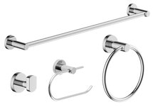 Online Designer Bathroom 35AC4BUNDLE Dia 4 - Piece Bathroom Hardware Set