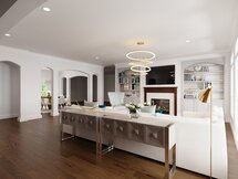 Online Designer Combined Living/Dining 3D Model