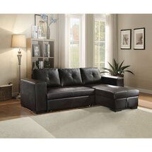 Online Designer Combined Living/Dining Telma Sleeper Sectional Sofa