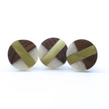 Online Designer Nursery Mod Gold Stripe Knob