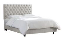 Online Designer Studio Anna Upholstered Bed in Mystere Dove