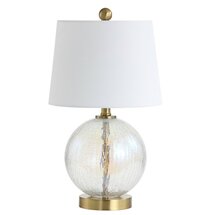 Online Designer Bedroom Roselyn 20" Gold/Clear Table Lamp