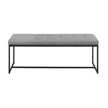 Online Designer Bedroom Zipcode Design Mardell Metal Bench