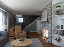 Online Designer Living Room 3D Model