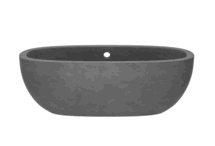 Online Designer Bathroom Avalon NativeStone Freestanding Soaking Cement Bathtub