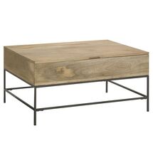 Online Designer Living Room Industrial Storage Coffee Table