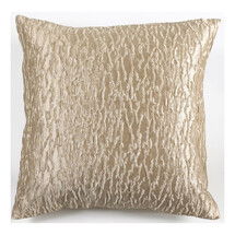 Online Designer Living Room Urban Loft by Westex Waves Cushion, 20 by 20-Inch, Gold