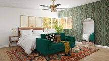 Online Designer Bedroom 3D Model