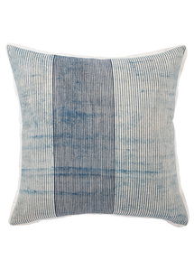 Online Designer Combined Living/Dining Blue and Ivory Pillow