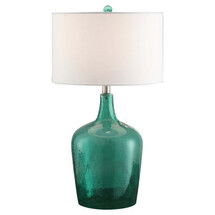 Online Designer Living Room Sea Side Kelly 27" H Table Lamp with Drum Shade 