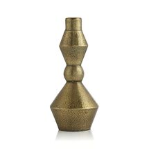 Online Designer Living Room Denby Large Antique Brass Taper Candle Holder