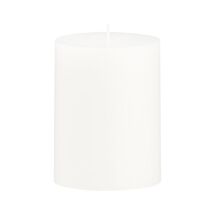 Online Designer Living Room White 3"x4" Pillar Candle