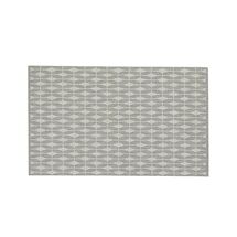 Online Designer Dining Room Aldo Dove Grey Indoor-Outdoor 5'x8' Rug