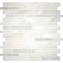 Online Designer Kitchen MS international Greecian White Interlocking mosaic Tiles