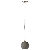 Online Designer Bathroom Rivet Minimalist Concrete Pendant Light, 30" H, Concrete and Metal