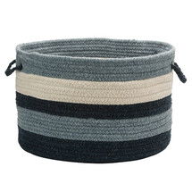 Online Designer Living Room Elliot Stripe Utility Basket 