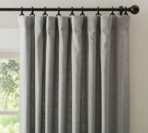 Online Designer Bedroom EMERY LINEN/COTTON DRAPE