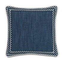 Online Designer Bedroom Indira Gilmer Indigo Throw Pillow 