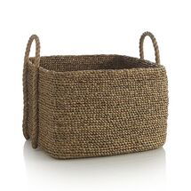 Online Designer Bedroom Tyler Square Basket with Rope Handle