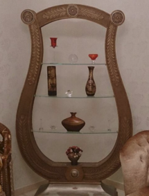 Online Designer Living Room Harp Shelf