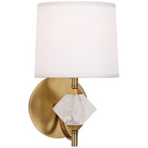 Online Designer Living Room Aged Brass Plug-In Wall Sconce