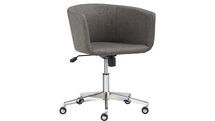Online Designer Living Room coup grey office chair