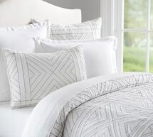 Online Designer Bedroom MAYA STITCH QUILT & SHAM