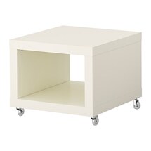 Online Designer Kids Room Side table on casters, white