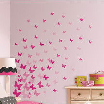 Online Designer Kids Room BUTTERFLIES WALL DECAL