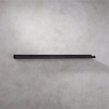 Online Designer Bathroom metal gunmetal wall shelf 24"