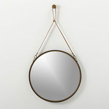Online Designer Studio Victor leather mirror