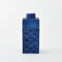 Online Designer Studio Indigo Ceramic Vase