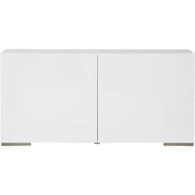 Online Designer Home/Small Office Fuel White Credenza