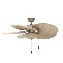 Online Designer Living Room Havana 48 in. Outdoor Cambridge Silver Ceiling Fan