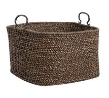 Online Designer Living Room DARK TWIST AND KNOT BASKETS