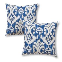 Online Designer Patio Saavedra Indoor/Outdoor Throw Pillow (Set of 2)