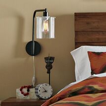 Online Designer Bedroom Lens Sconce