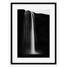 Online Designer Living Room Offset for west elm Print - Seljalandsfoss Waterfall by Martin Bailey