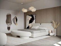 Online Designer Bedroom 3D Model
